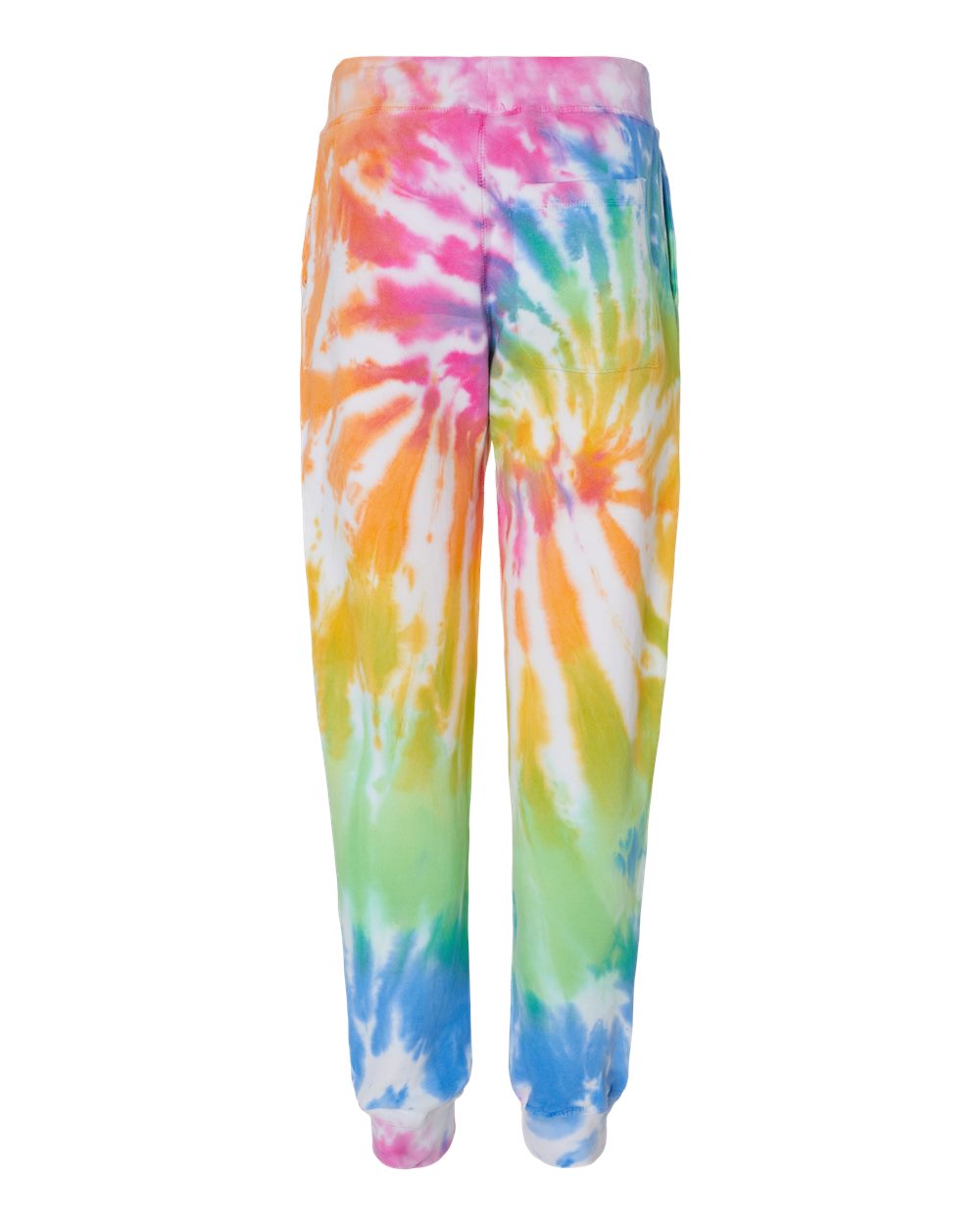 Rear View of Eternity Tie-Dyed Joggers - 8999