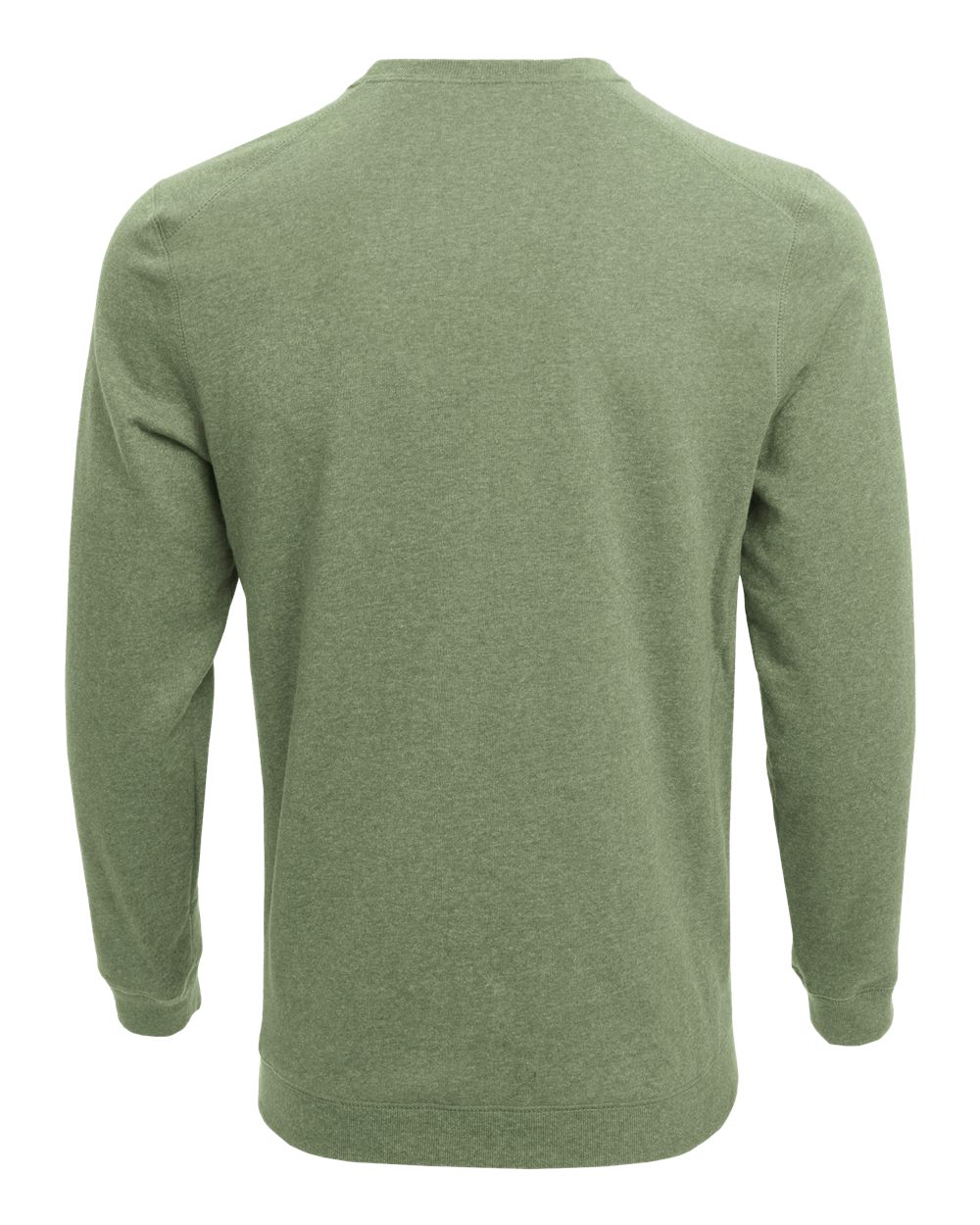 Rear View of Fern Crewneck Pullover Sweatshirt - RC1095