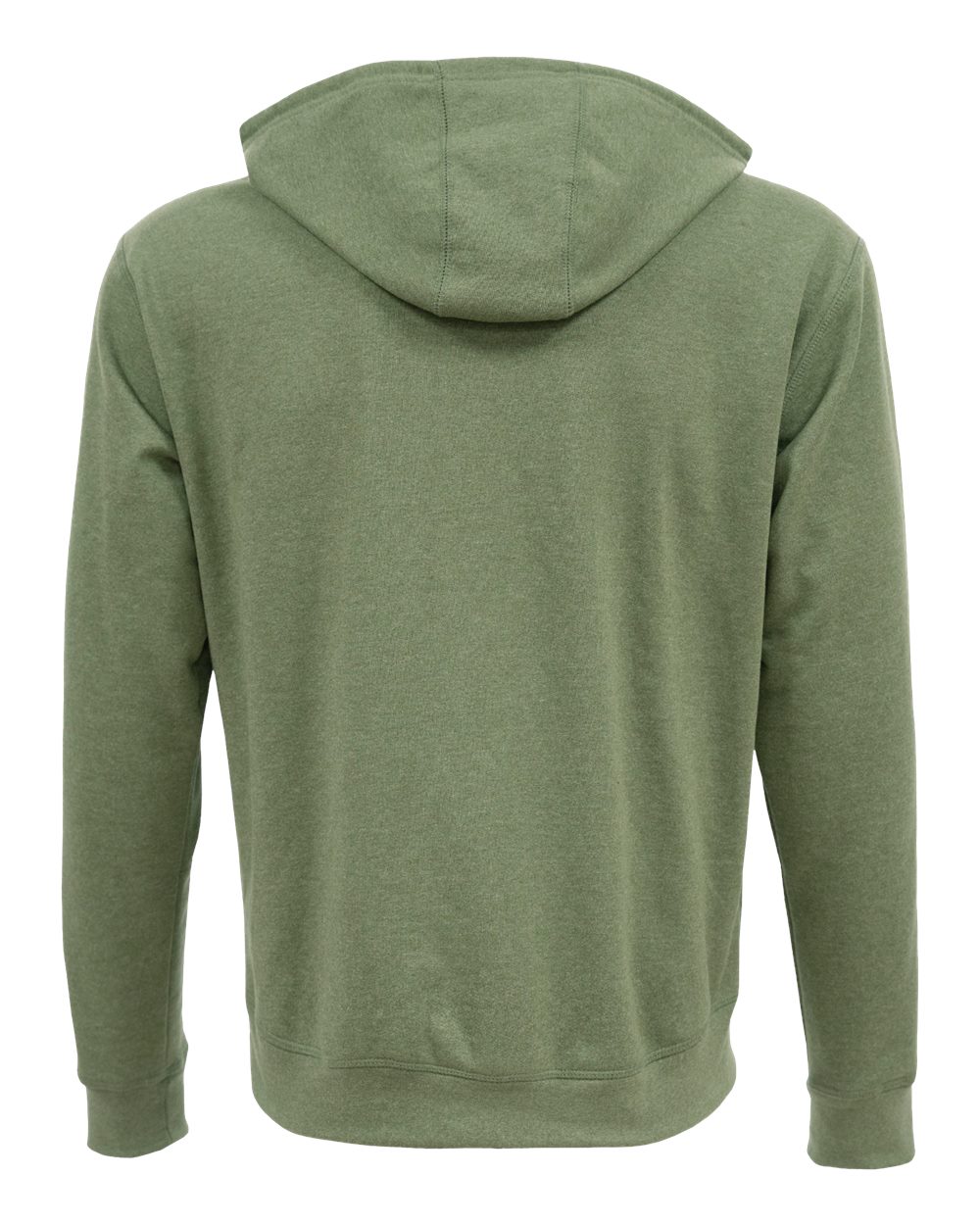 Rear View of Fern Fleece Hooded Sweatshirt - RC1093