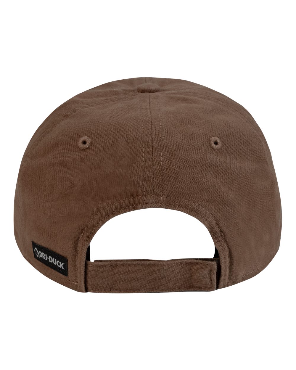 Rear View of Field Khaki/ Black Truman Cap - 3205