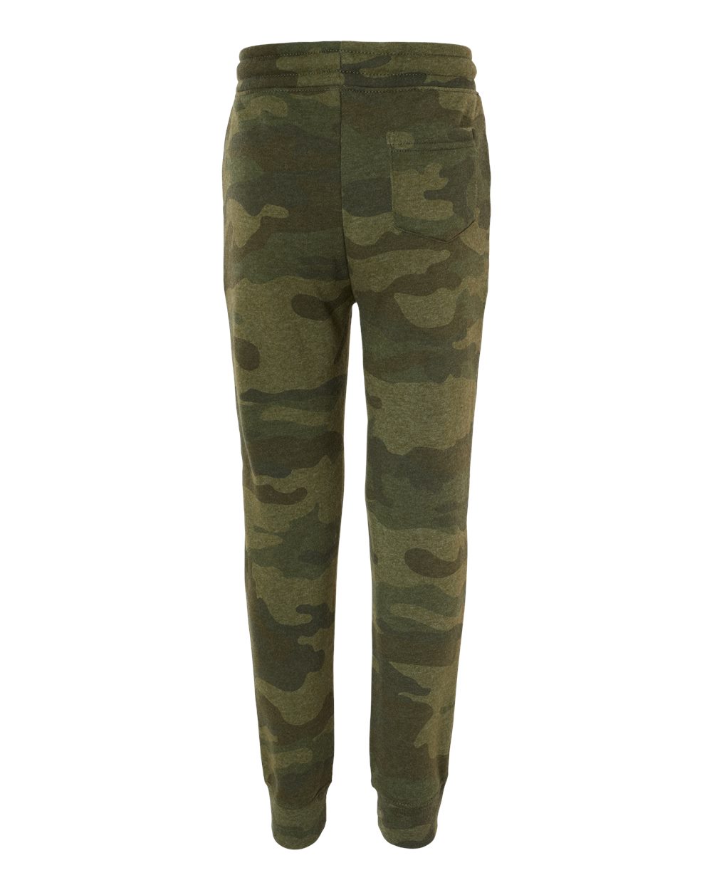 Rear View of Forest Camo Heather Toddler Lightweight Special Blend Sweatpants - PRM11PNT