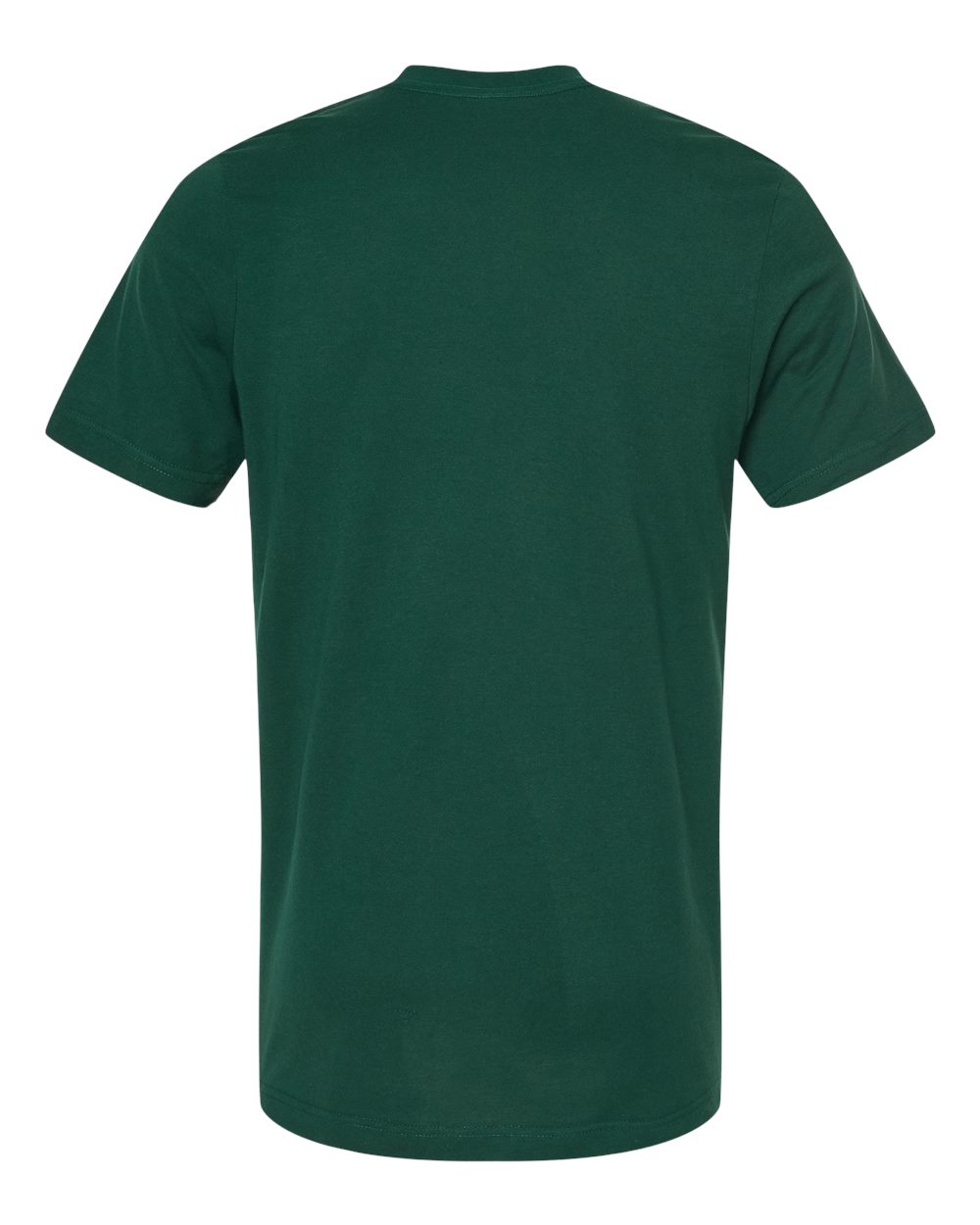 Rear View of Forest Combed Cotton T-Shirt - 602