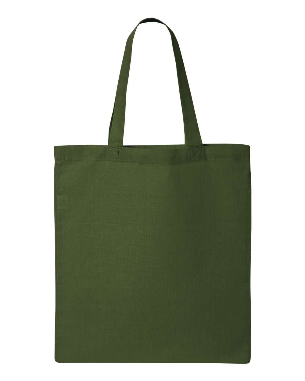 Rear View of Forest Economical Tote - QTB