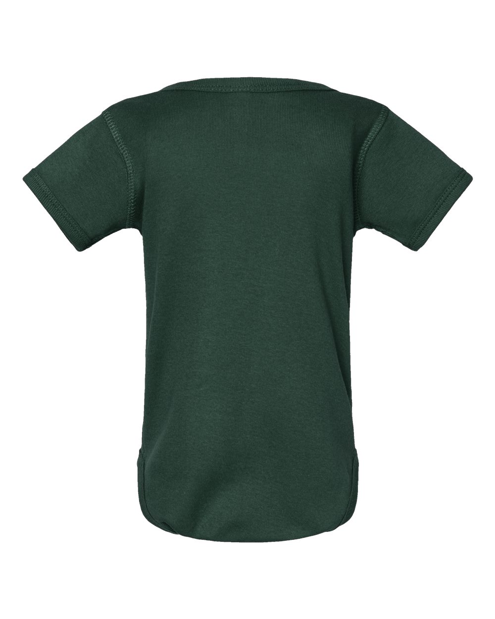 Rear View of Forest Infant Baby Rib Bodysuit - 4400