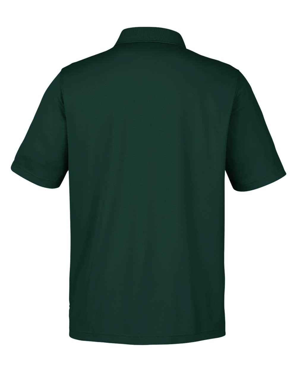 Rear View of Forest Men's Market Snag Protect Mesh Polo - CE104