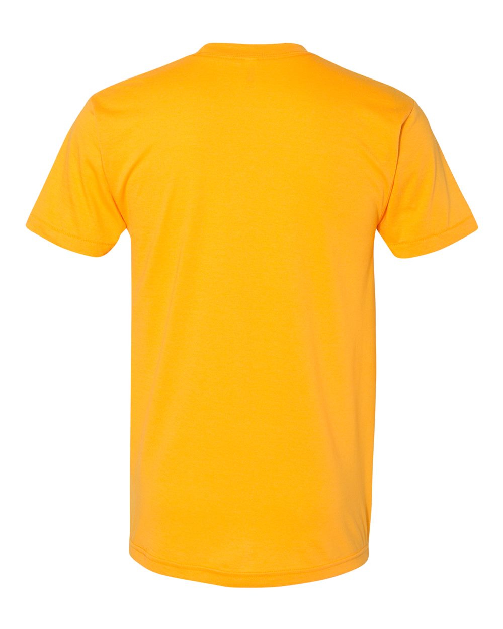 Rear View of Gold 50/50 Tee - BB401
