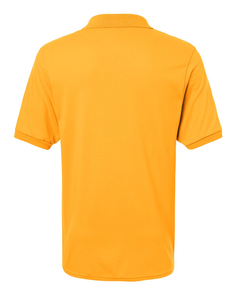 Rear View of Gold Dri-Power® Polo - 437R