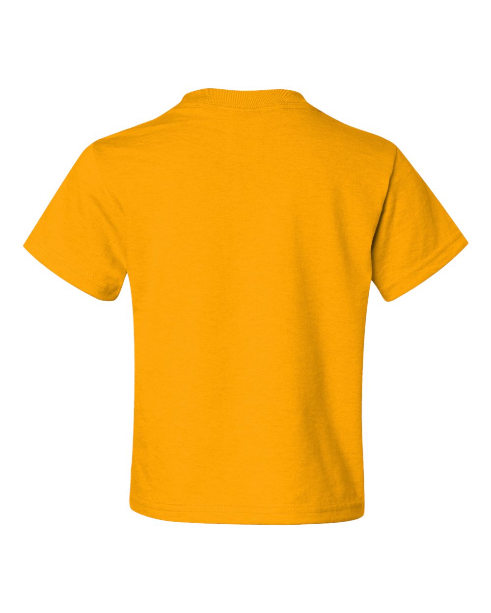Rear View of Gold Dri-Power® Youth 50/50 T-Shirt - 29BR