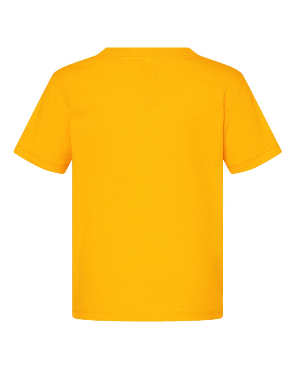 Rear View of Gold Infant Fine Jersey Tee - 3322