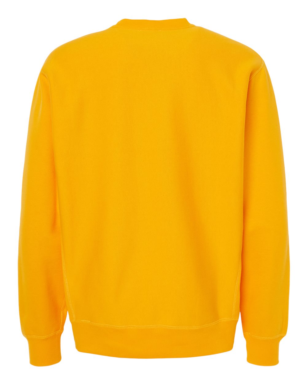 Rear View of Gold Legend - Premium Heavyweight Cross-Grain Crewneck Sweatshirt - IND5000C