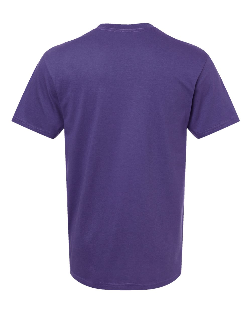 Rear View of Grape Fine Jersey Tee - 2001