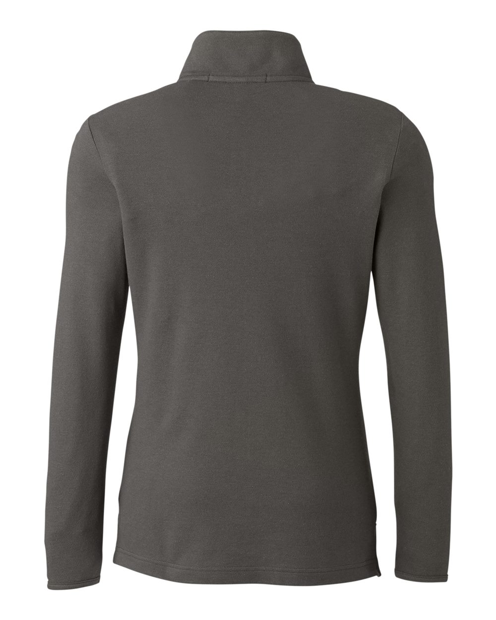 Rear View of Graphite Women's New Classics® Performance Quarter-Zip Pullover - DG400W