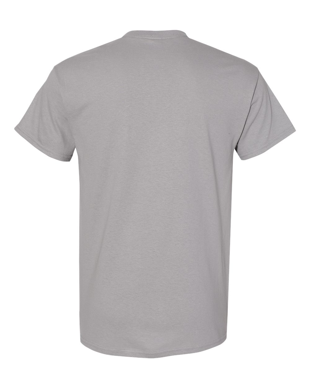 Rear View of Gravel Heavy Cotton™ T-Shirt - 5000