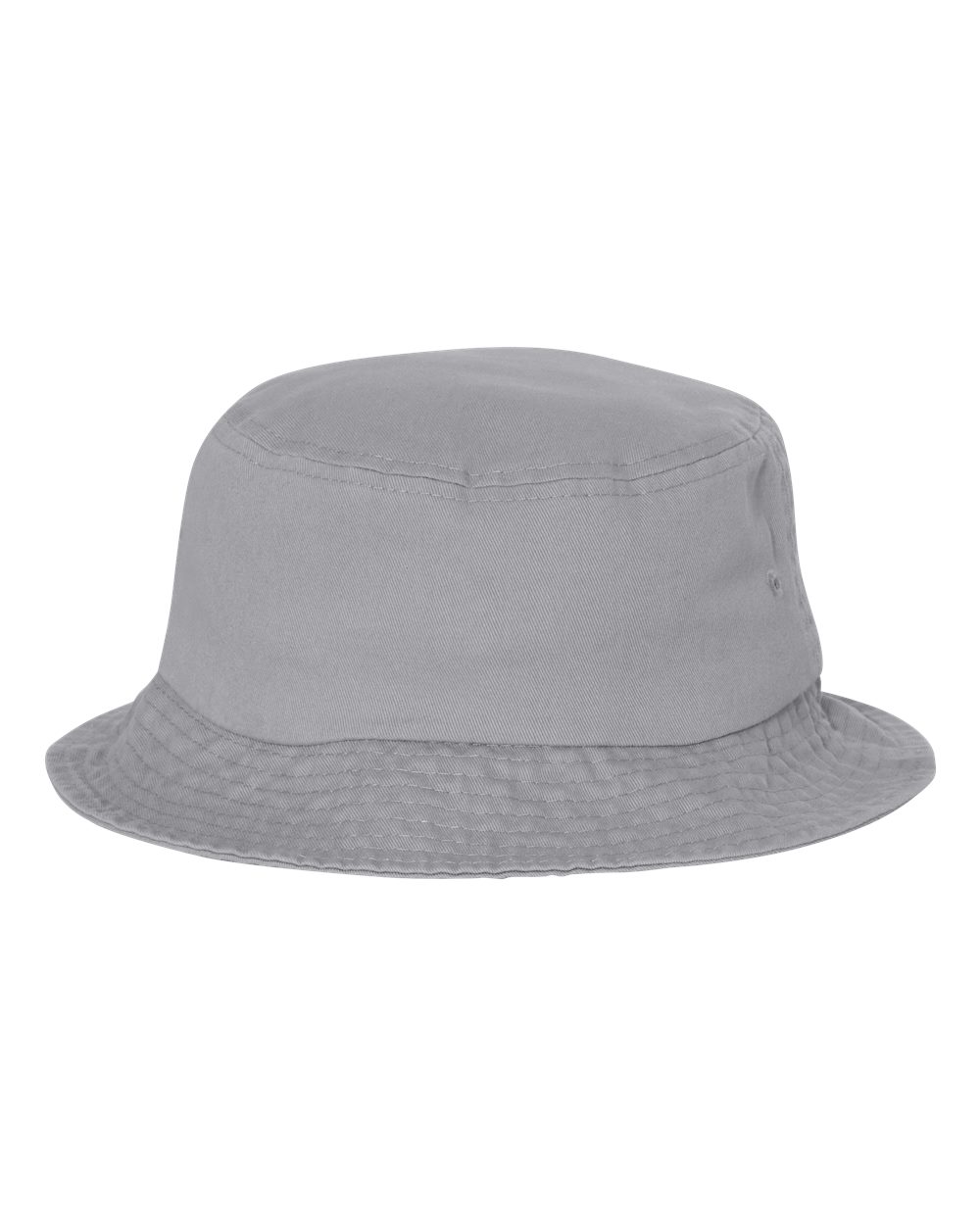 Rear View of Grey Bucket Hat - 2050