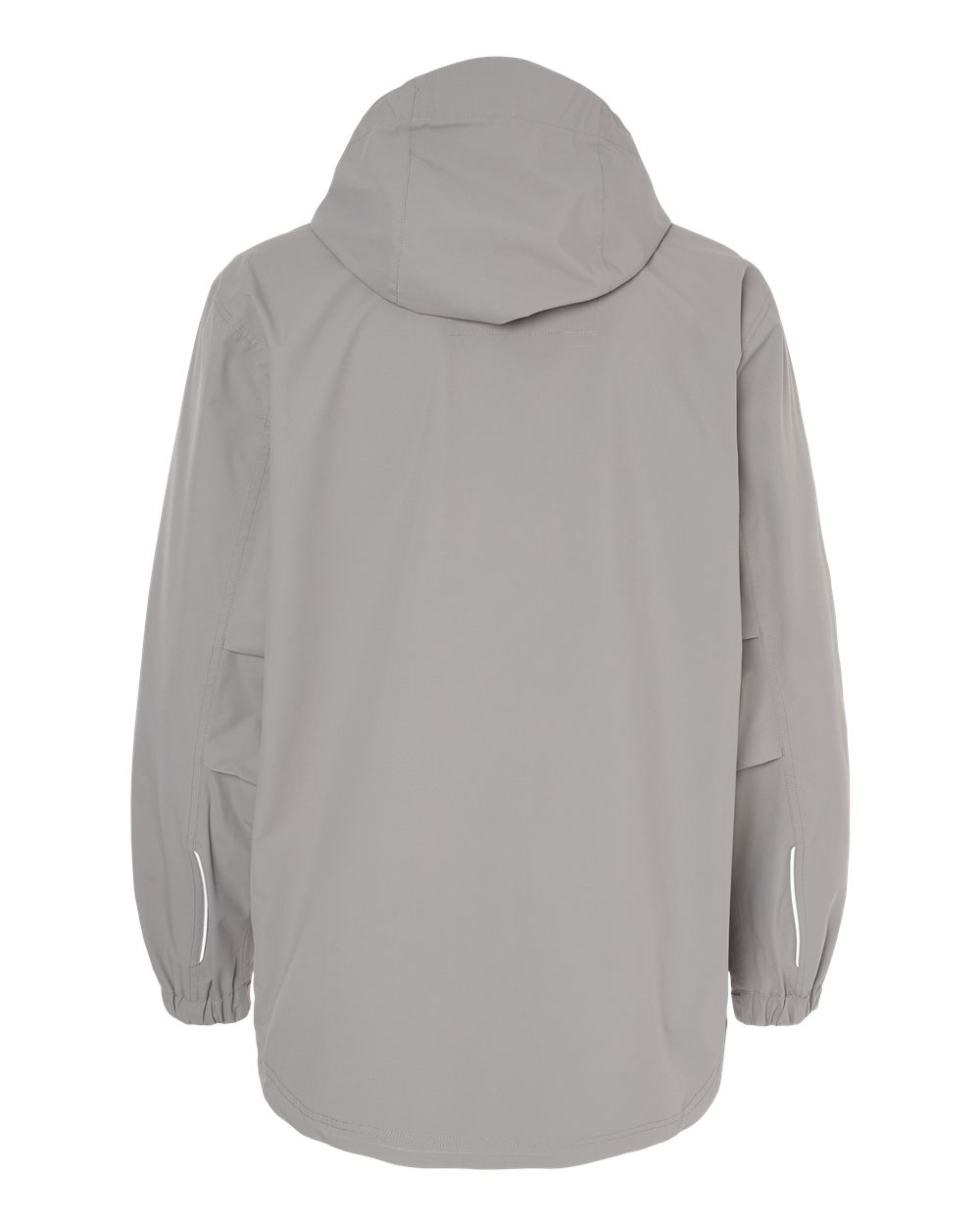 Rear View of Grey Challenger Anorak - 5339