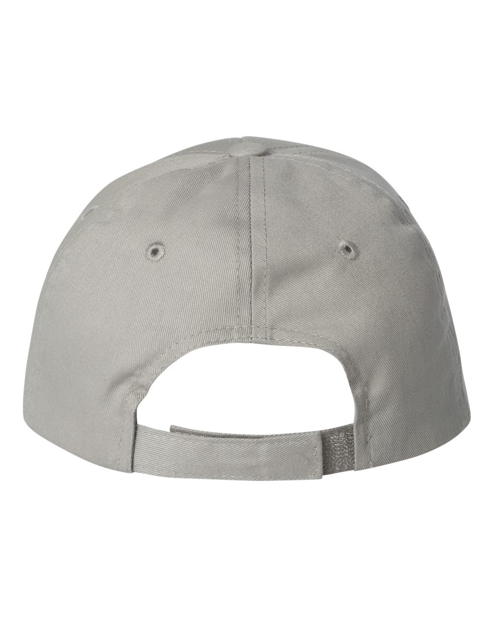 Rear View of Grey Cotton Twill Cap - 2260