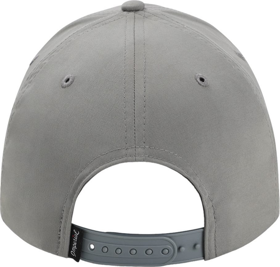 Front View of Grey The Independent Cap - 7054N