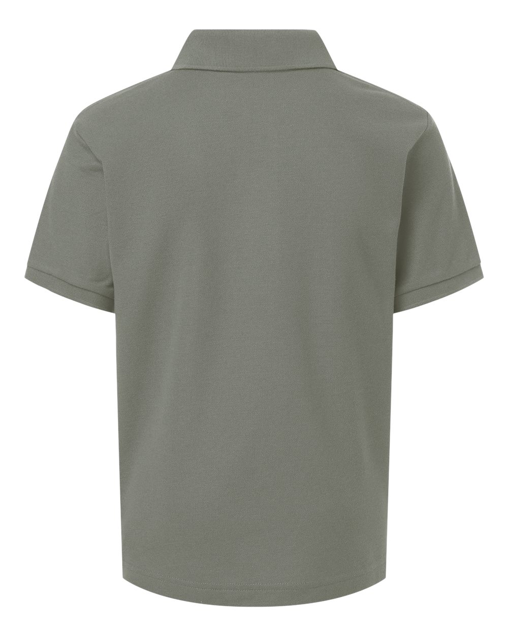 Rear View of Greystone Youth Pique Polo - 62800Y