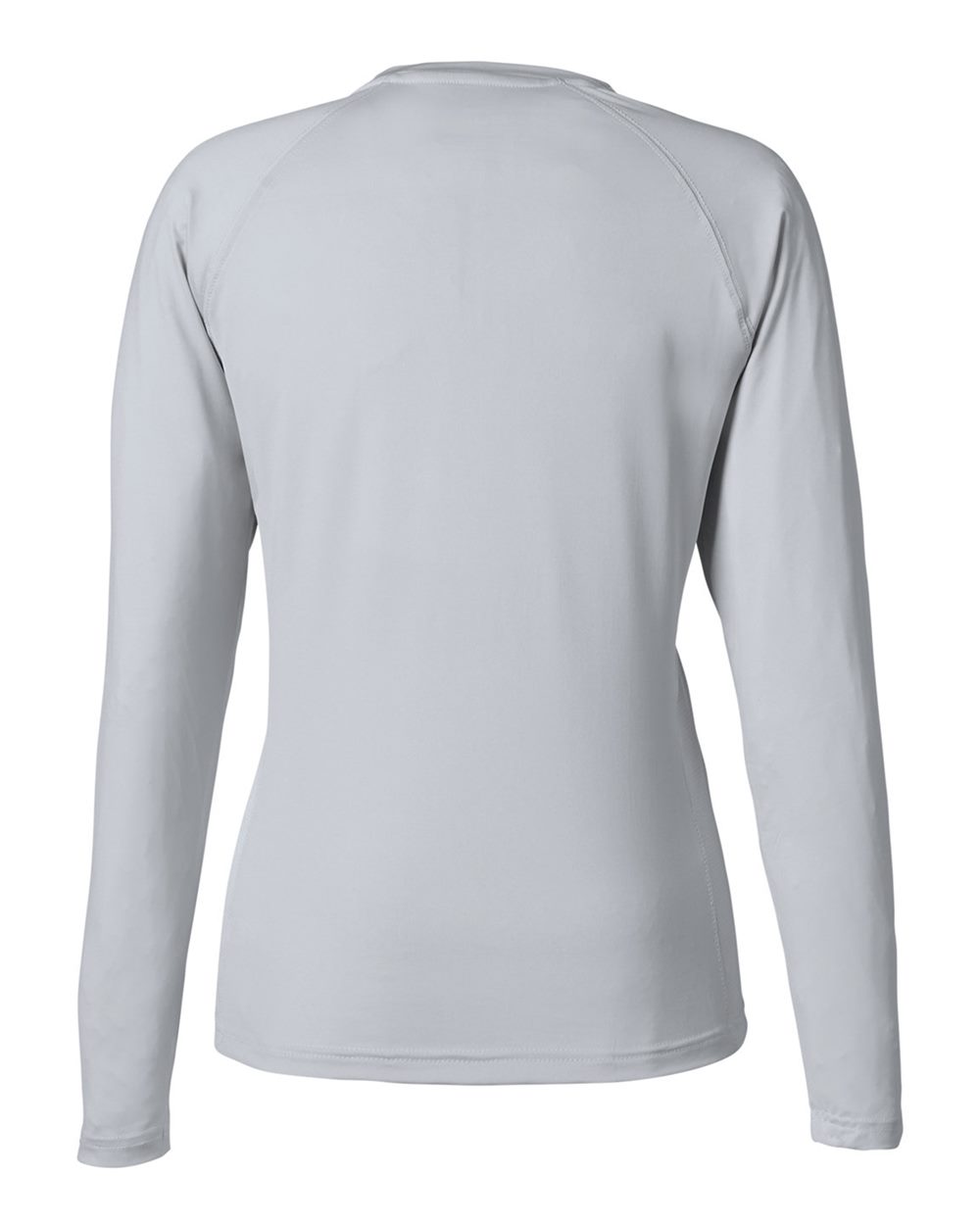 Rear View of Harbor Mist Women's LoPro Pursuit T-Shirt - H612L04