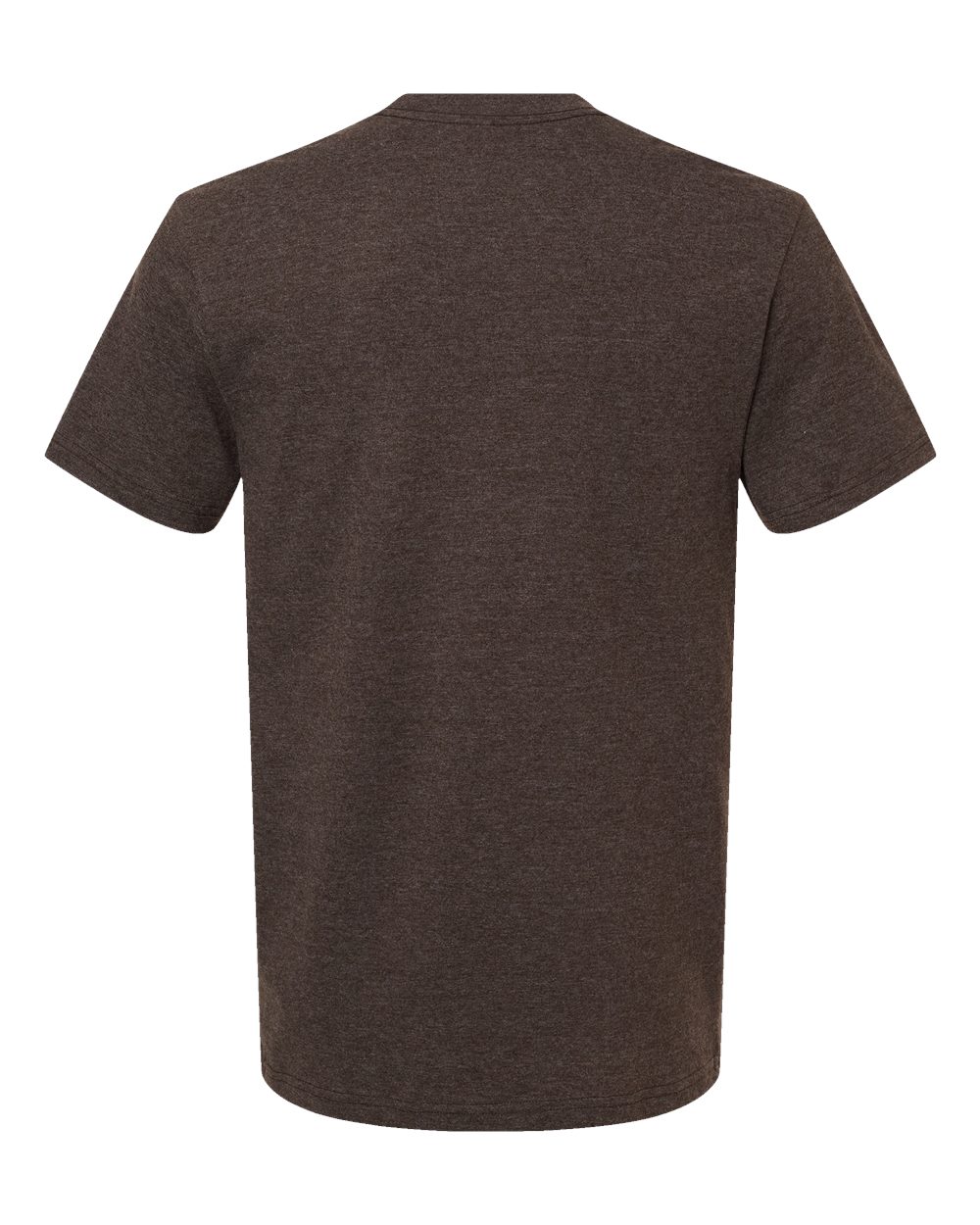 Rear View of Heather Brown CVC Tee - 2001CVC