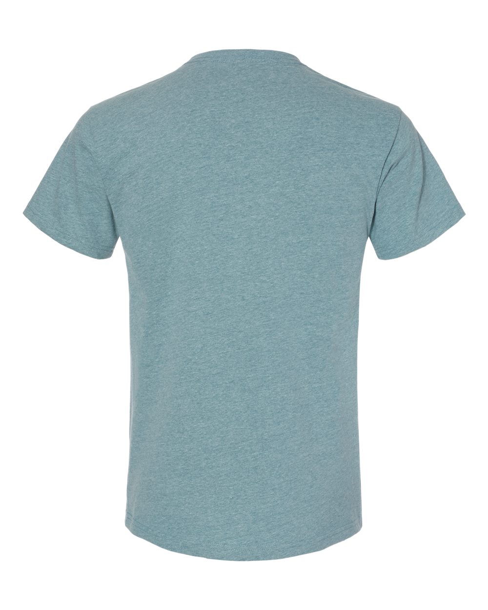 Rear View of Heather Pacific Eco Heavyweight T-Shirt - 4600
