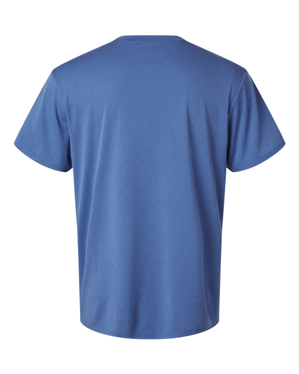 Rear View of Heather Royal Pro-Lock Performance T-Shirt - 48000