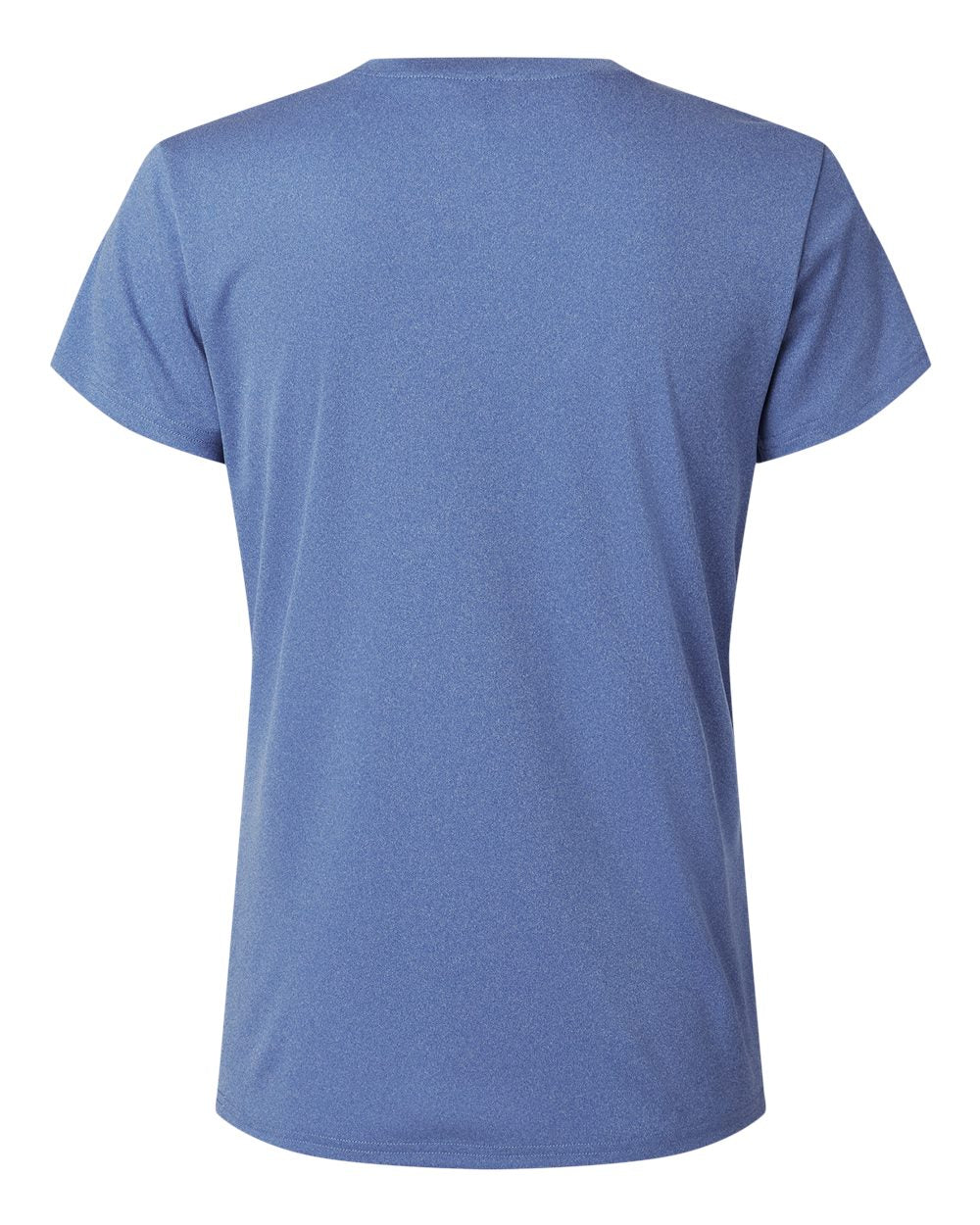 Rear View of Heather Royal Pro-Lock Women's Performance T-Shirt - 48000L