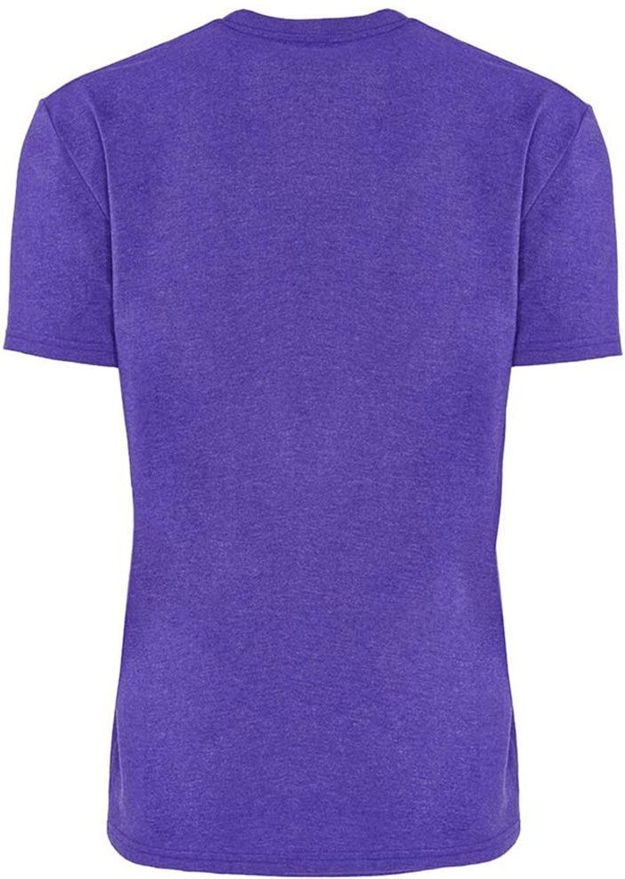 Rear View of Heather Sapphire Eco Performance T-Shirt - 4210