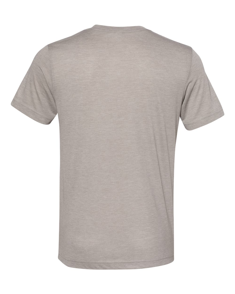 Rear View of Heather Stone Viscose Fashion Tee - 3880