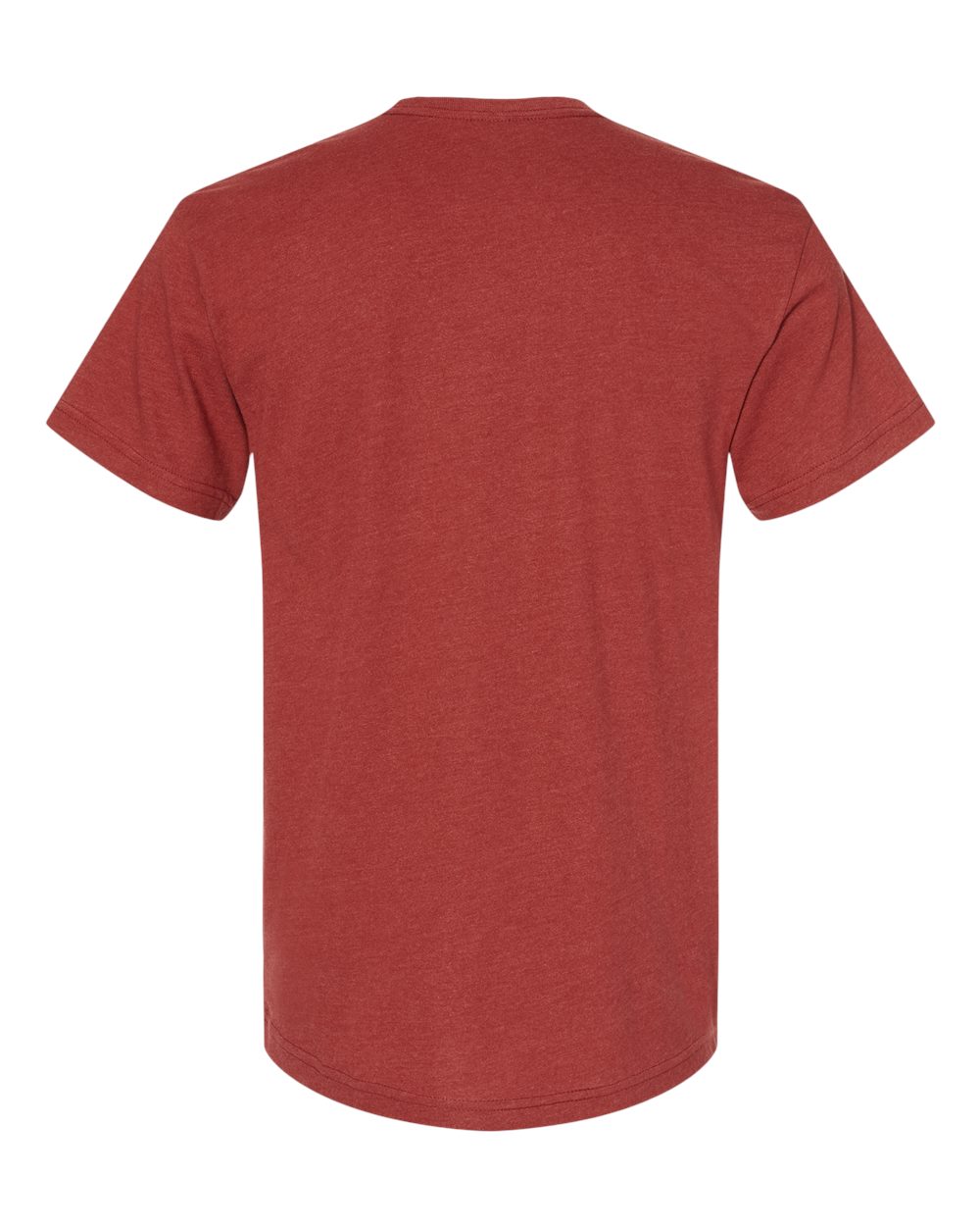 Rear View of Heather Teja Eco Heavyweight T-Shirt - 4600