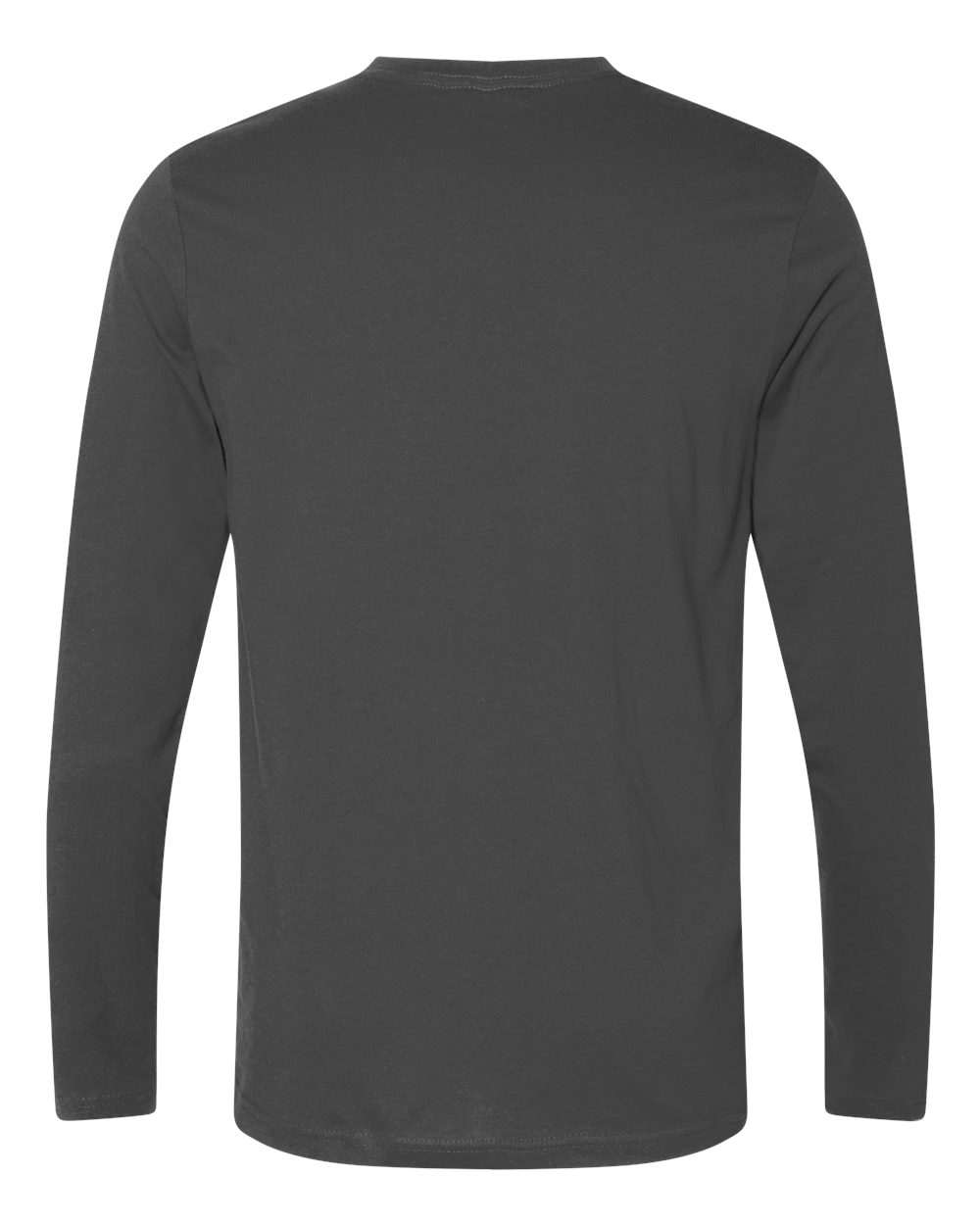 Rear View of Heavy Metal Cotton Long Sleeve T-Shirt - 3601