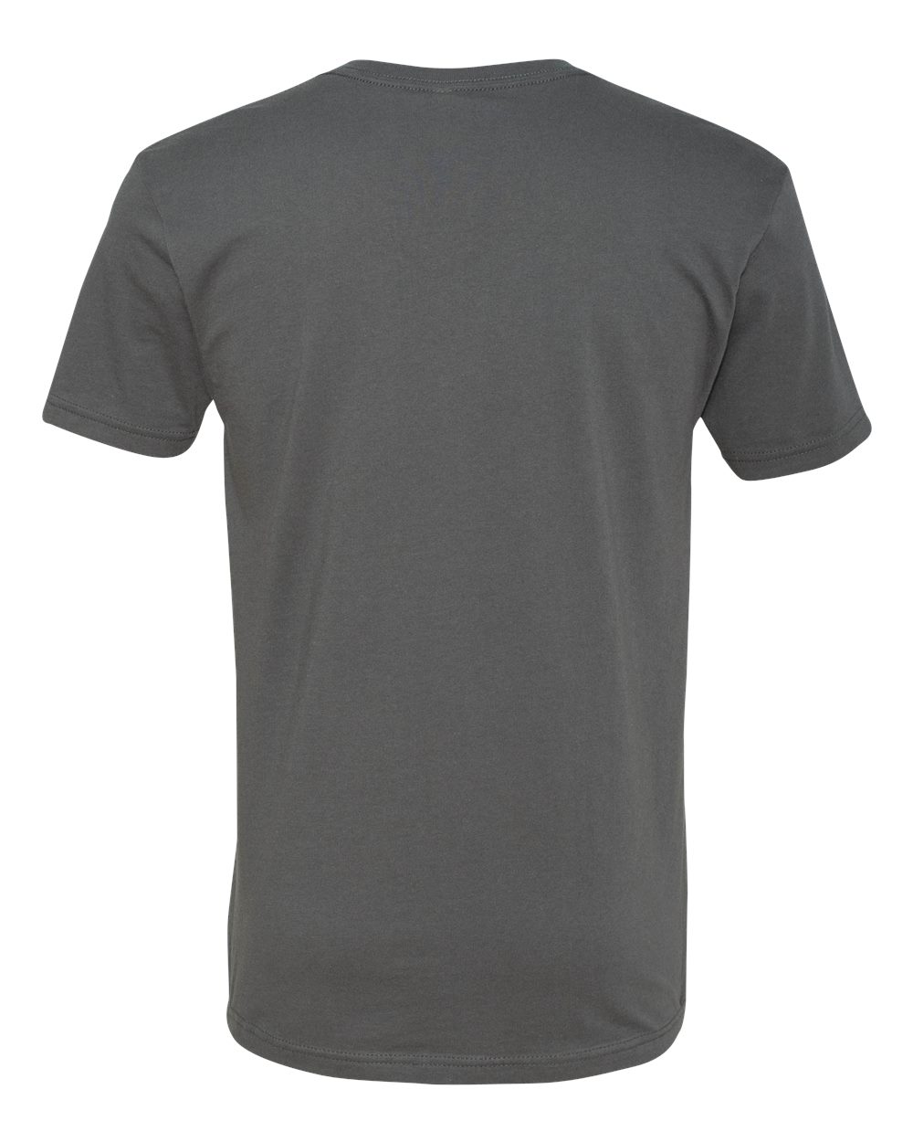 Rear View of Heavy Metal Cotton V-Neck T-Shirt - 3200
