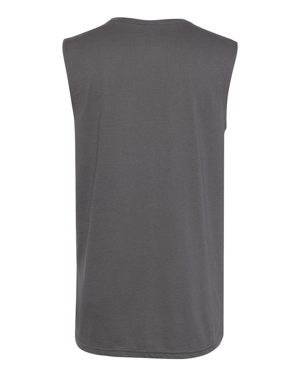 Rear View of Heavy Metal Lightweight Cotton/Poly Muscle Tank - 6333