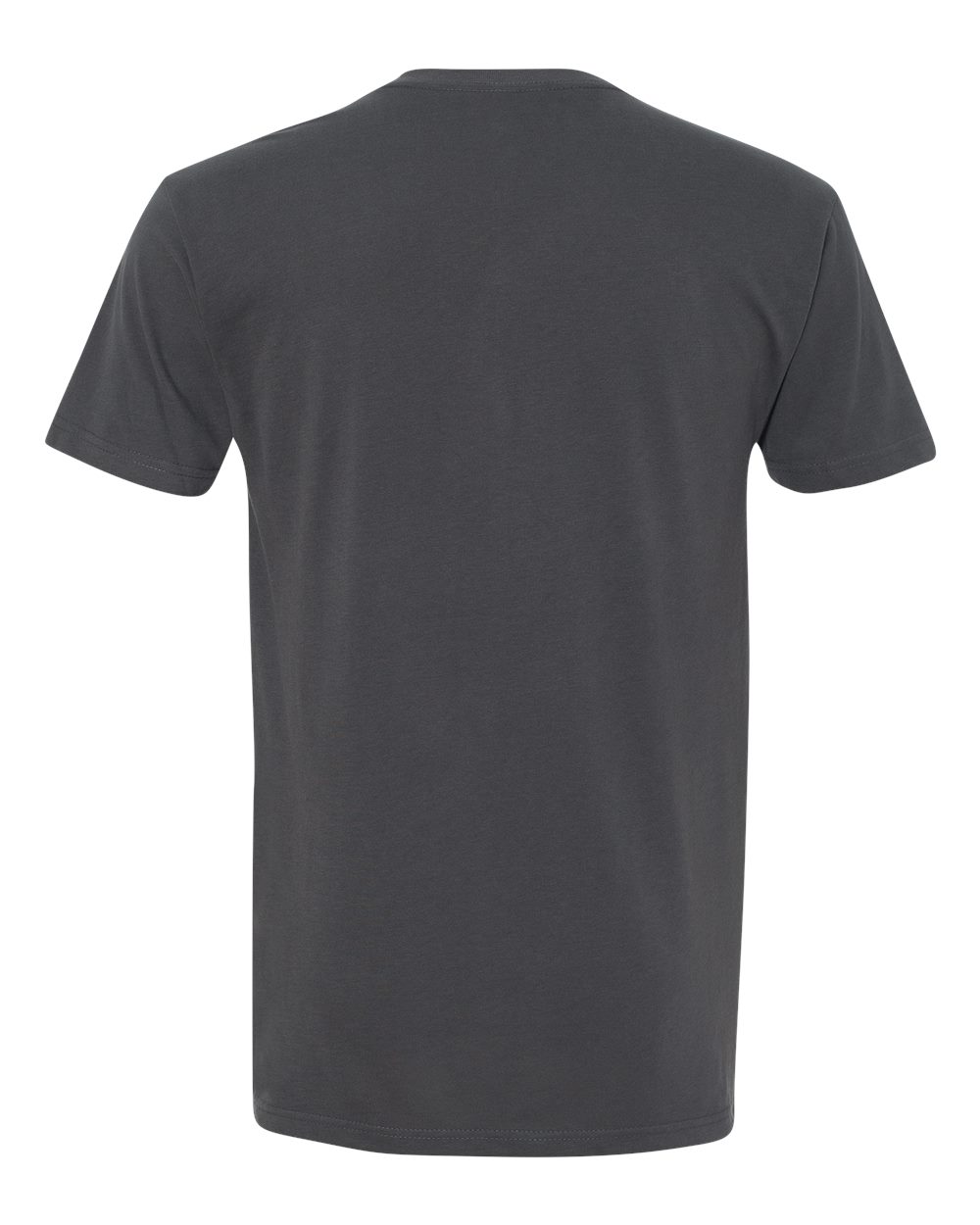 Rear View of Heavy Metal Sueded V-Neck T-Shirt - 6440