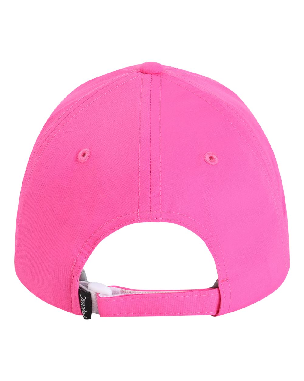 Rear View of Hot Pink The Original Small Fit Women's Performance Cap - L210P