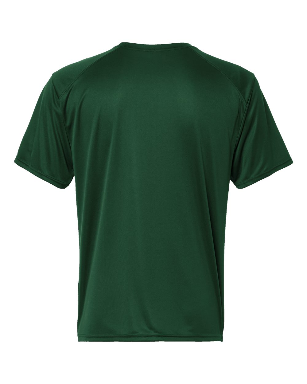 Front View of Hunter Green Islander Performance T-Shirt - 200