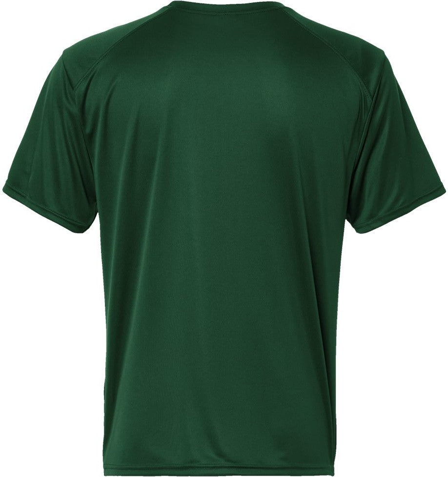 Front View of Hunter Green Islander Performance T-Shirt - 200