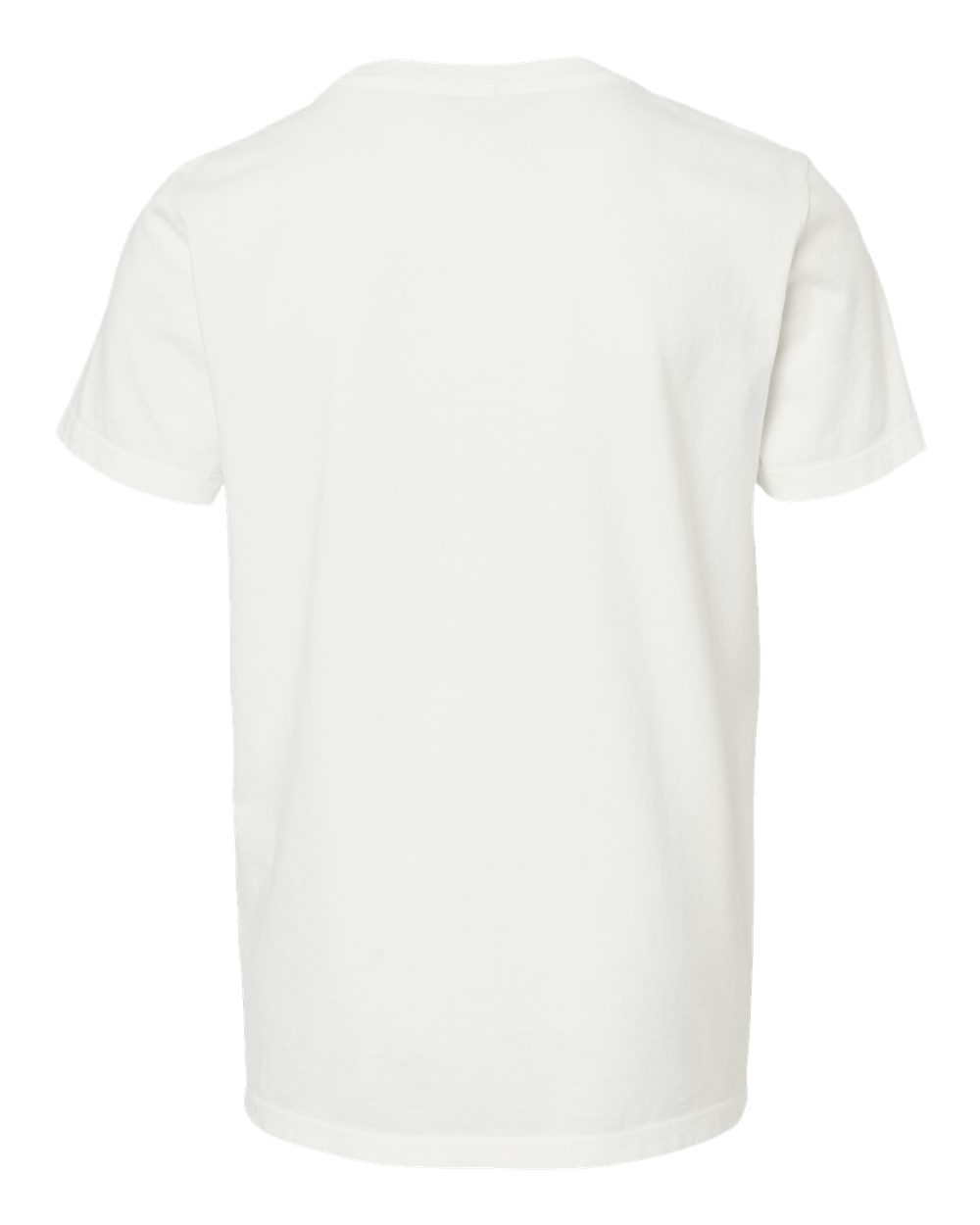 Rear View of Ivory Youth Organic T-Shirt - 402