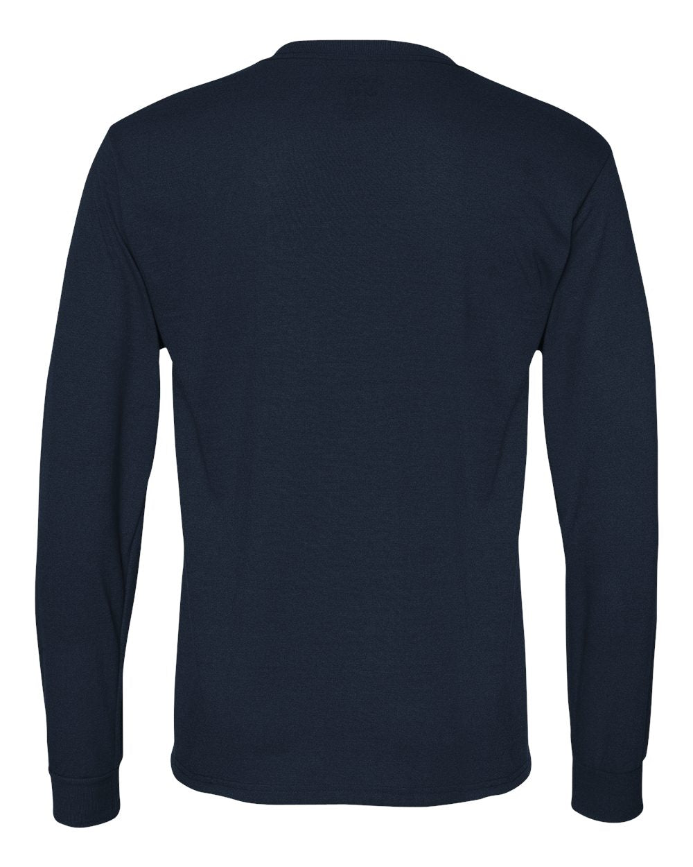 Rear View of J. Navy Dri-Power® Performance Long Sleeve T-Shirt - 21MLR