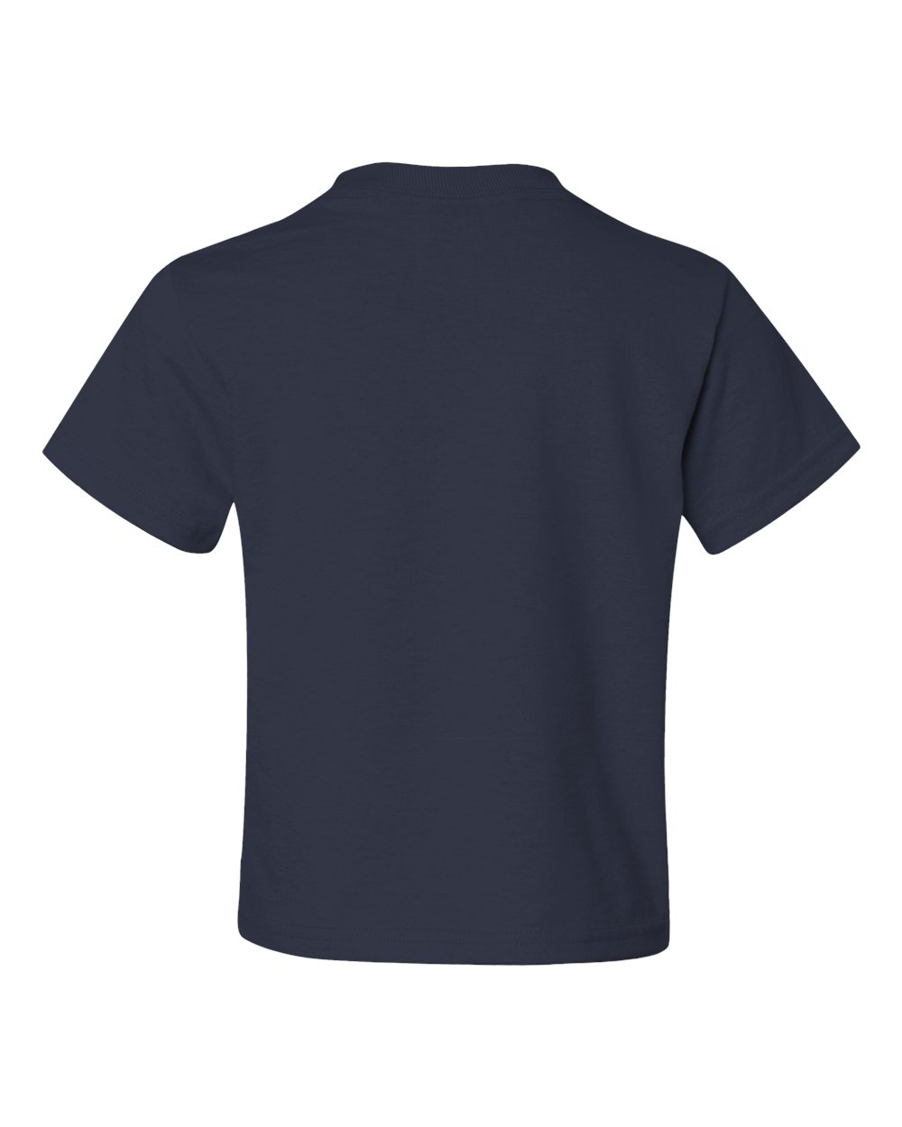 Rear View of J. Navy Dri-Power® Youth 50/50 T-Shirt - 29BR