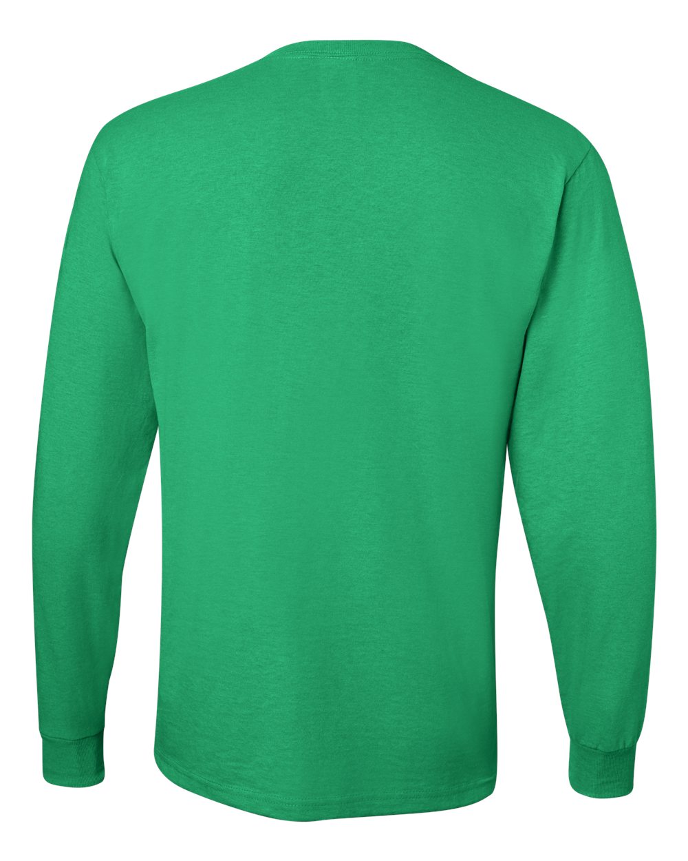 Rear View of Kelly Dri-Power® Long Sleeve 50/50 T-Shirt - 29LSR