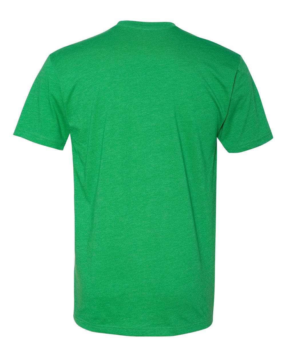 Rear View of Kelly Green CVC T-Shirt - 6210