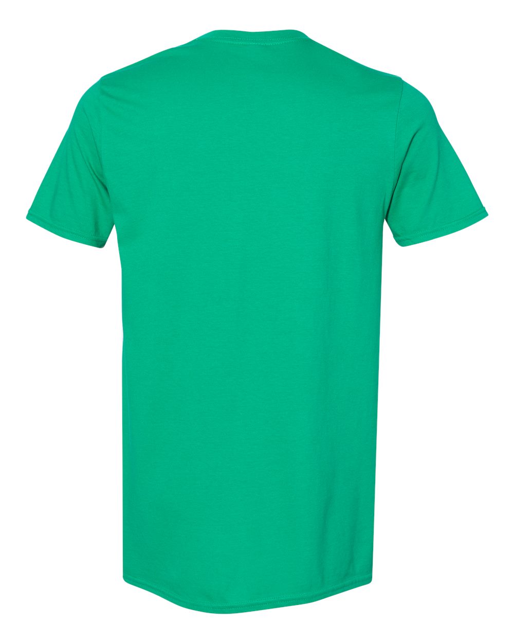 Rear View of Kelly Green Softstyle® T-Shirt - 64000