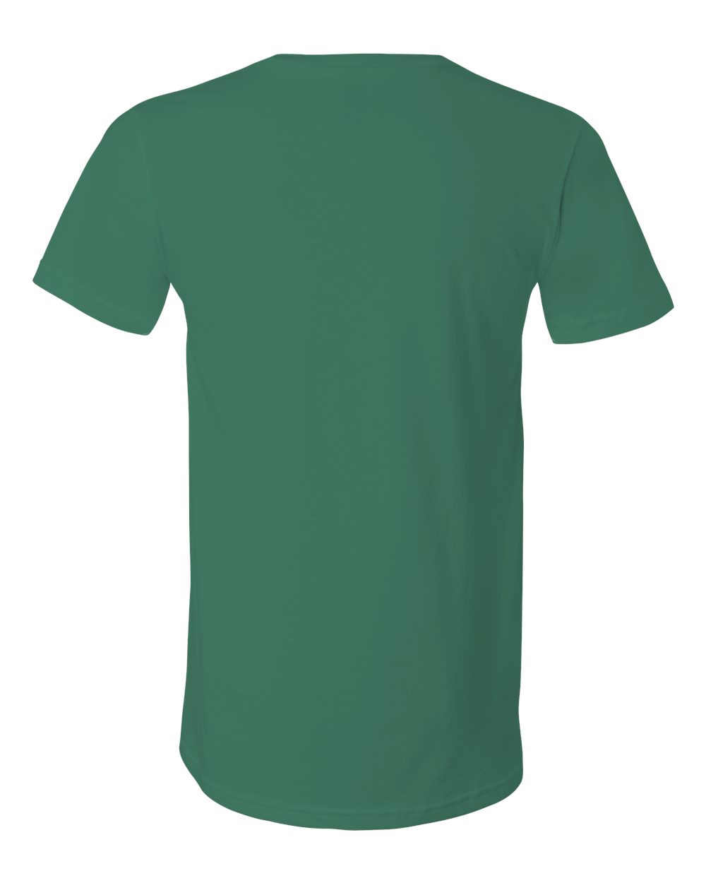 Rear View of Kelly Jersey V-Neck Tee - 3005