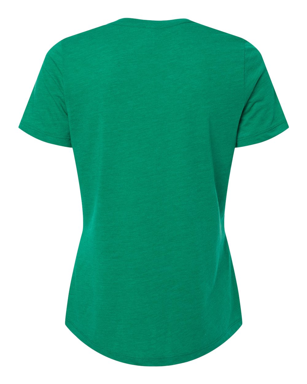 Rear View of Kelly Triblend Women’s Relaxed Fit Triblend Tee - 6413