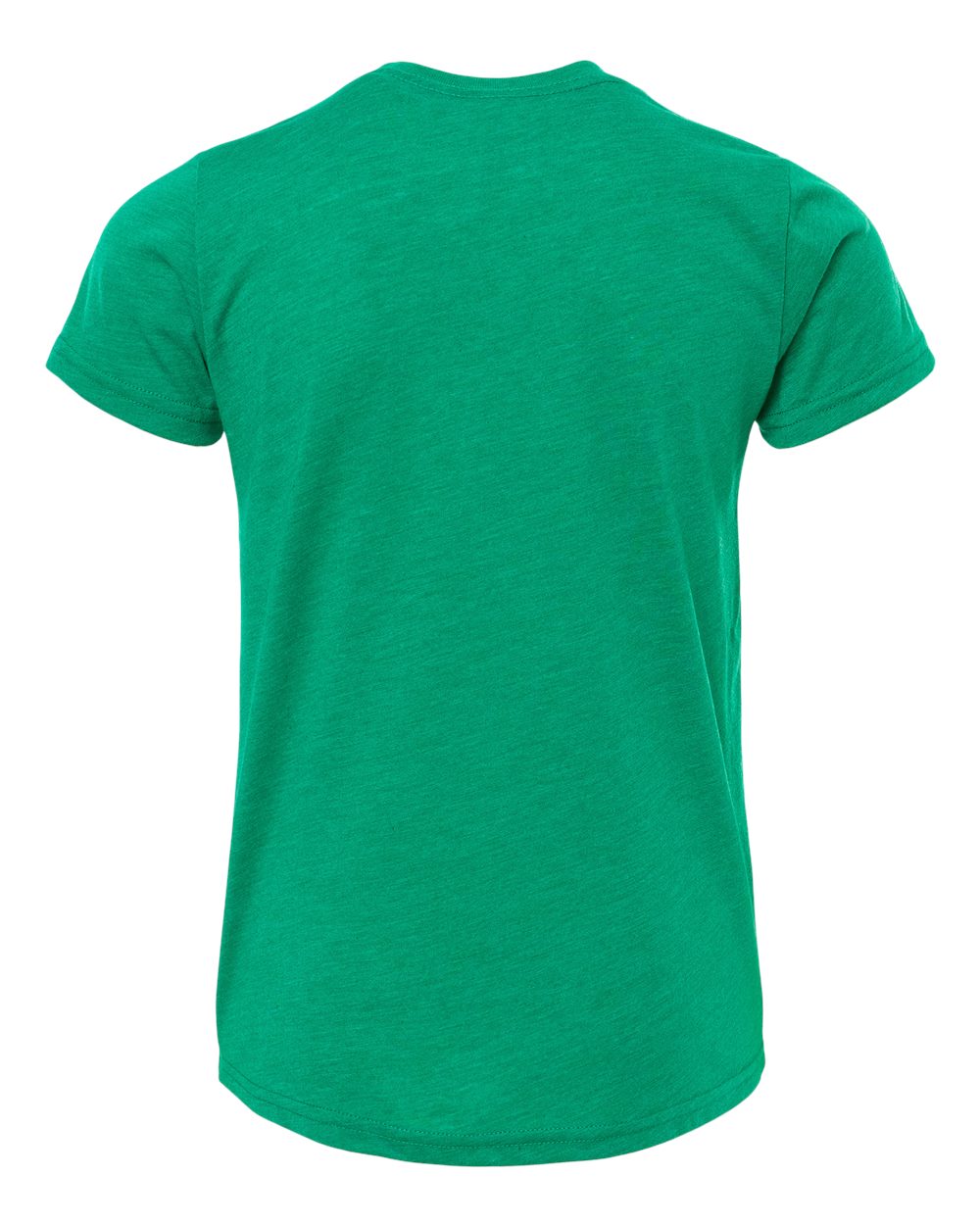 Rear View of Kelly Triblend Youth Triblend Tee - 3413Y