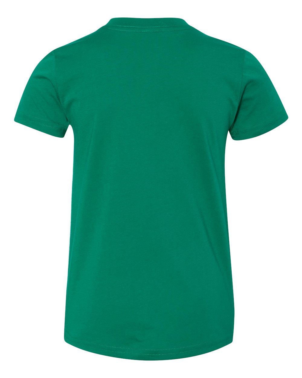 Rear View of Kelly Youth Jersey Tee - 3001Y
