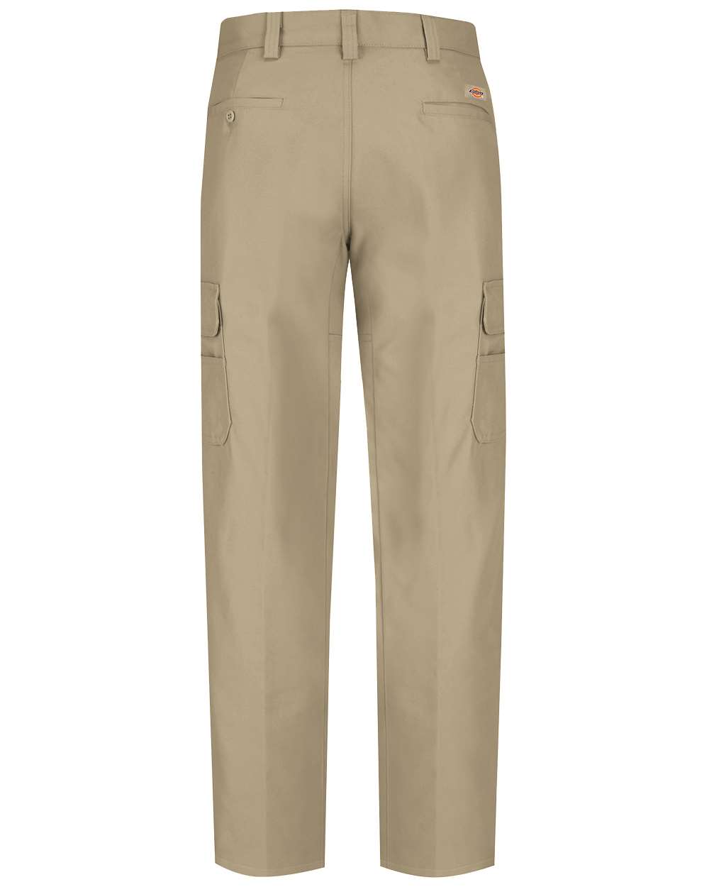 Rear View of Khaki - 36I Functional Cargo Pants - WP80