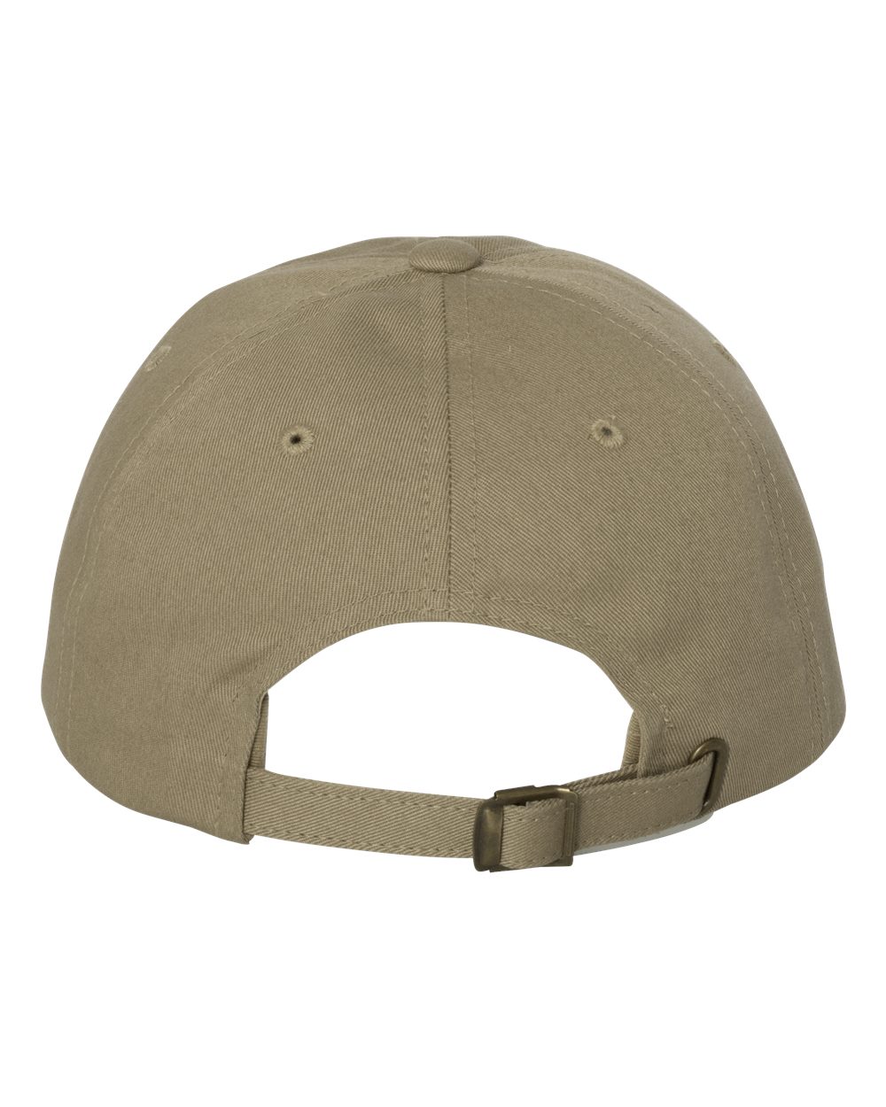 Front View of Khaki Classic Dad Hat - 6245CM