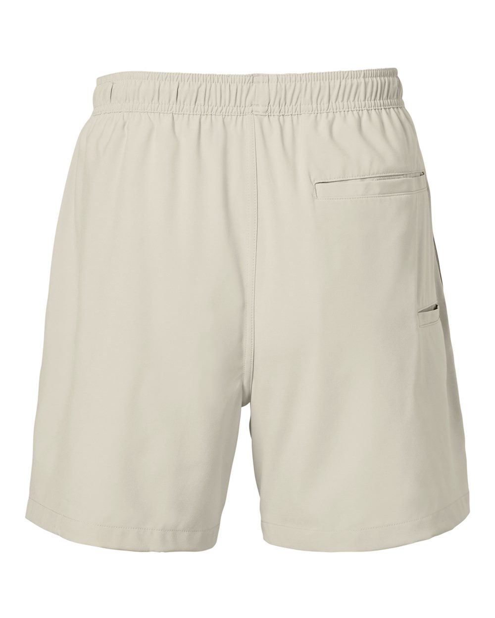 Rear View of Khaki Pursuit Volley Shorts - H200184